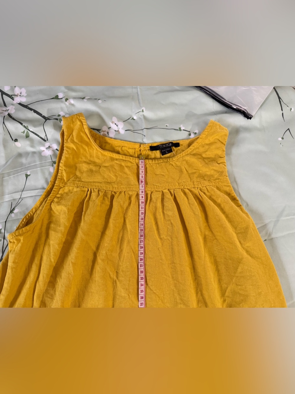 Tobi Mustard Yellow Dress